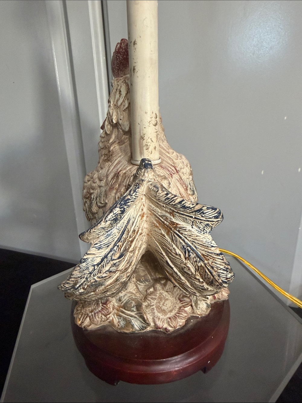 Rooster Table Lamp - Picture 5 of 7